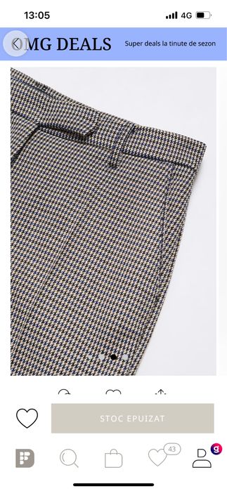 Pantaloni mango -S noi