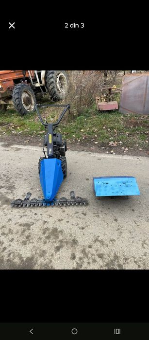 Cositoare bcs + freza (motocultor)