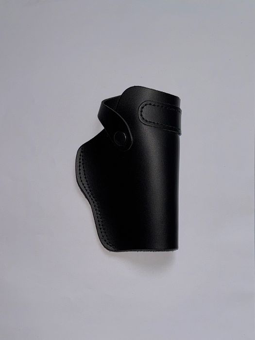 Toc / teacă pentru pistol din piele naturala neagră. Nouă!