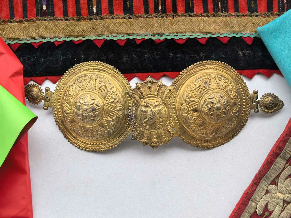 Пафти . Егейска Македония  сребро, живачна позлата