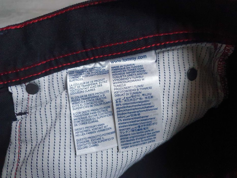 Blugi TOMMY HILFIGER "Denton" Stretch - Marime W38 L34 (Talie 100 cm)