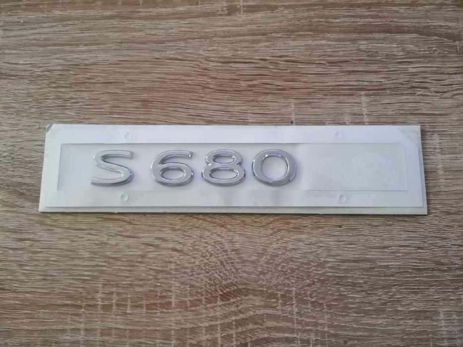 Надпис нов стил Mercedes Benz S 680 W223