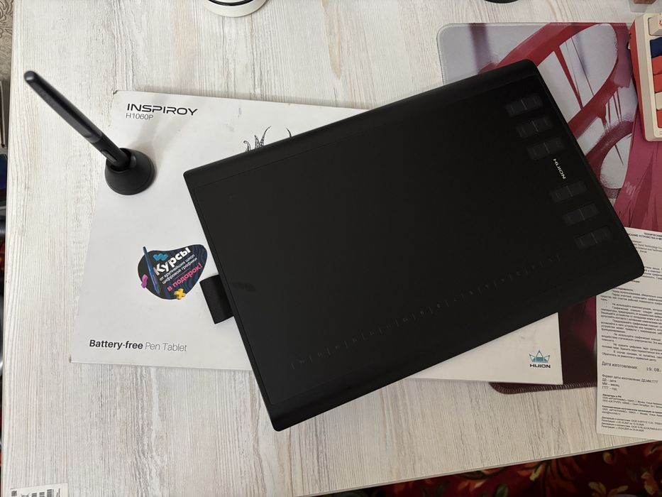 Графический планшет Huion Inspiroy H1060P