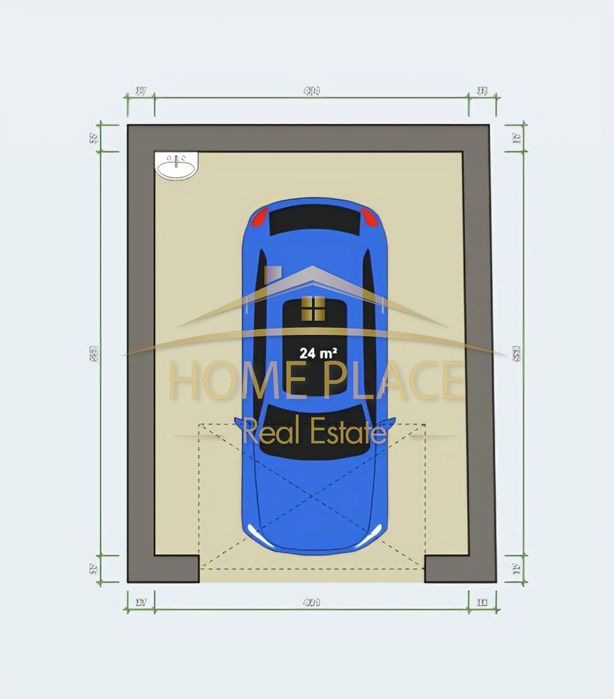 Самостоятелен гараж в центъра на гр. Шумен