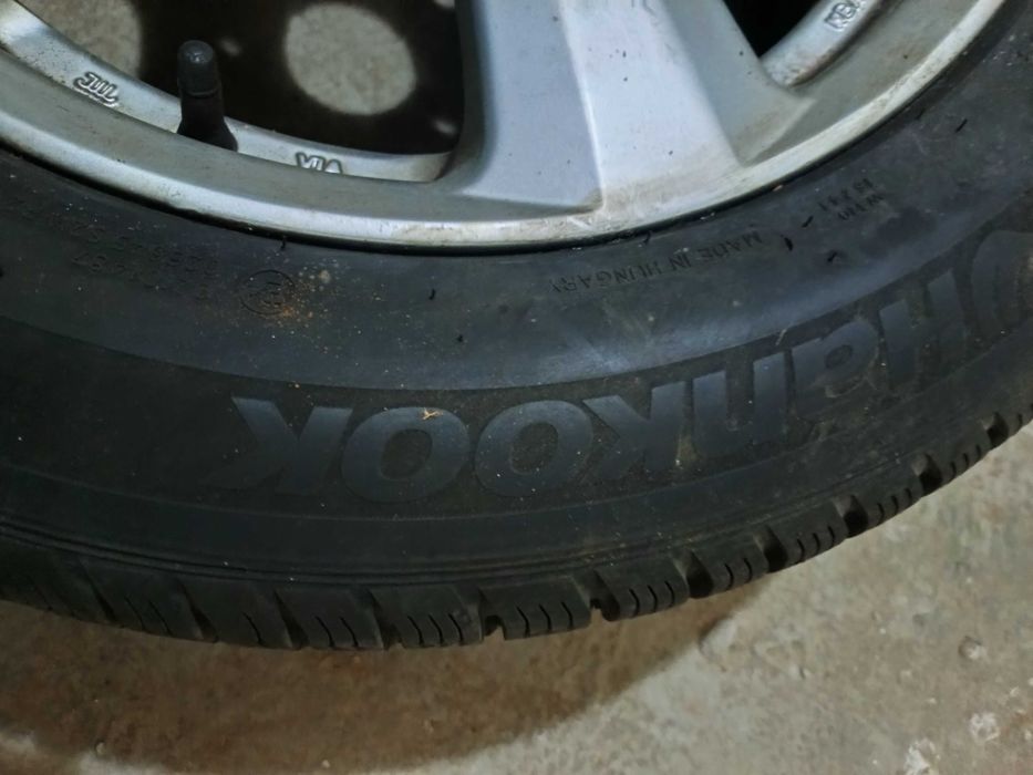 Jante msw pe 16 cu cauciucuri anvelope de iarnă hankook aproape noi pe dimensiunea 225 55 16