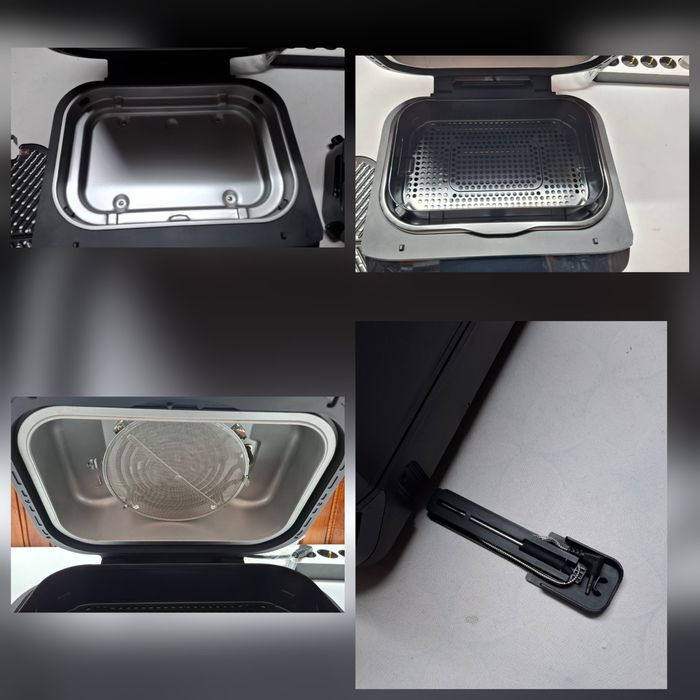 Фритюрник,Грил,Фрайър Cecotec Cecofry FireDome6000,2400W,6режима,4нива