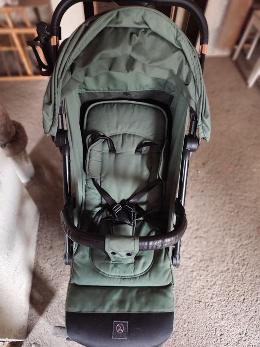 Лятна детска количка Maya Automatic spring green