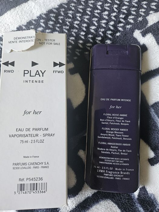 Продаю парфюм GIVENCHY PLAY INTENS for her