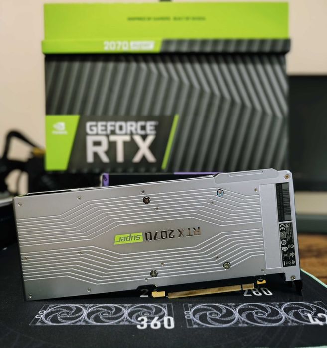 NVIDIA RTX 2070 Super Founders Edition Колекционерска карта, Гаранция!