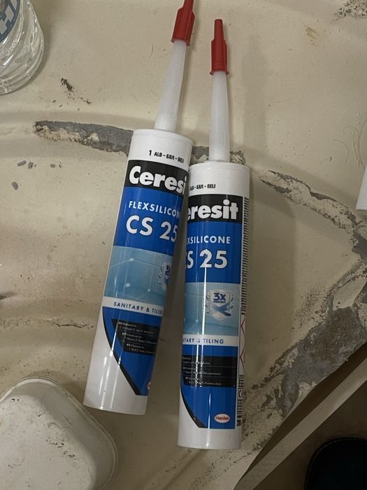 Силикон бял ceresit cs25