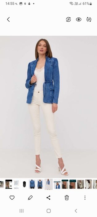 Сака pinko, Elisabetta Franchi,  zara