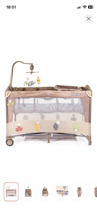 Продам манеж-кровать Babyton.