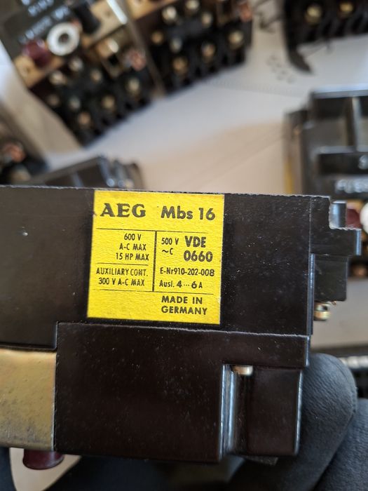 Relee protecție si contactor 380 v