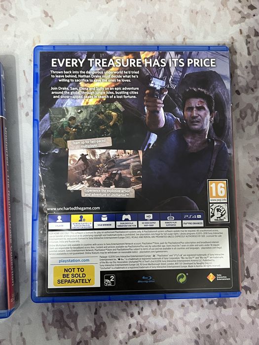 Продавам uncharted 4 и uncharted nathan drake collection