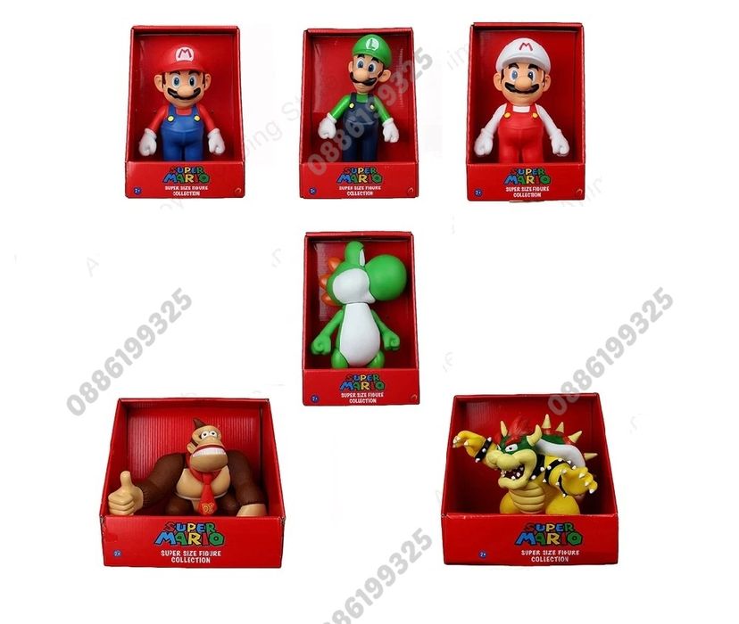 Голяма Фигурка Супер Марио и Луйджи, Super Mario фигурка