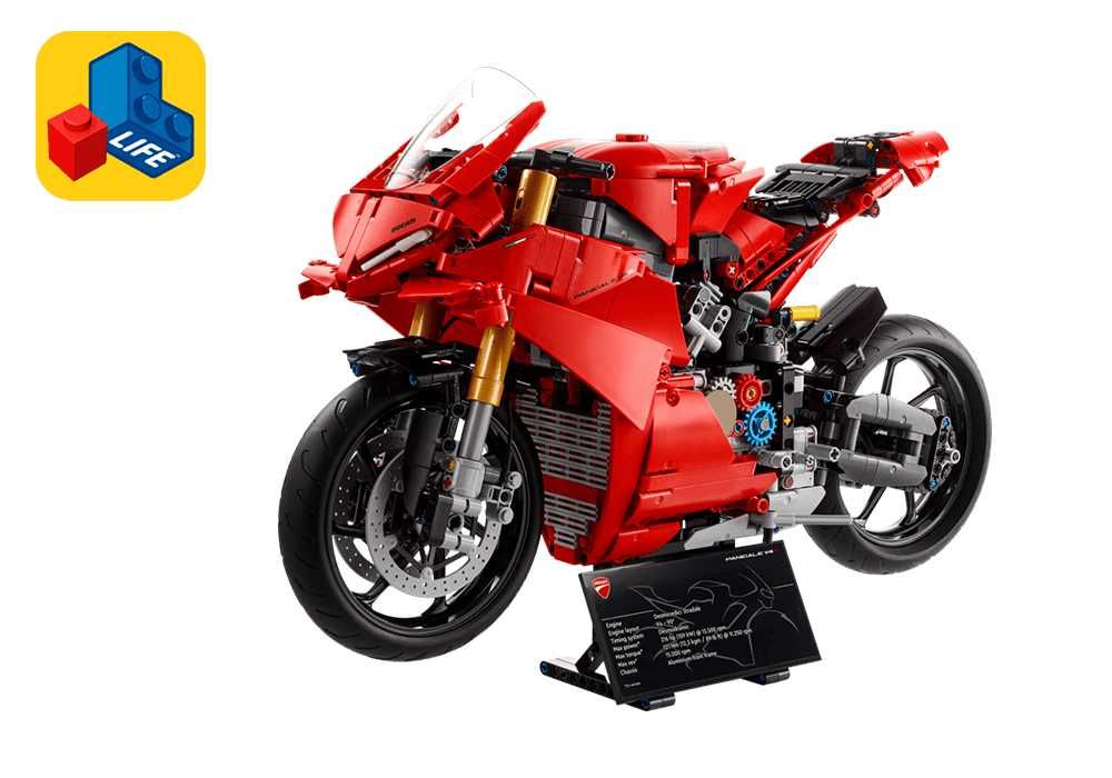 Lego Motocicleta Ducati Panigale V4 S #42202