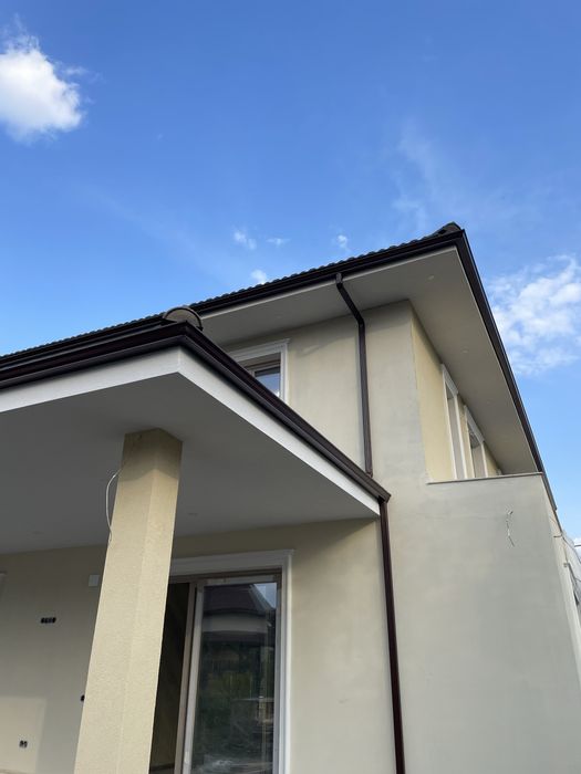 Jgheaburi si burlane din aluminiu,dintr-o singura bucata.