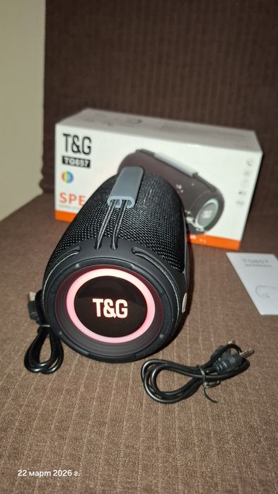 Блутут с FM радио T&G TG657