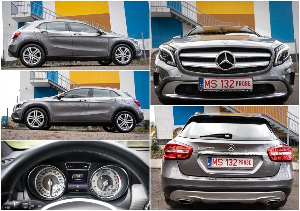 Rate de la 293euro/Luna. Mercedes GLA 200 Urban 1.6i-155cp Euro6 Fara Accidente Garanție 3Ani