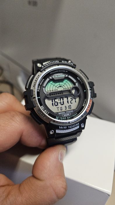 Рибарски Casio WS-1200H fishing gear