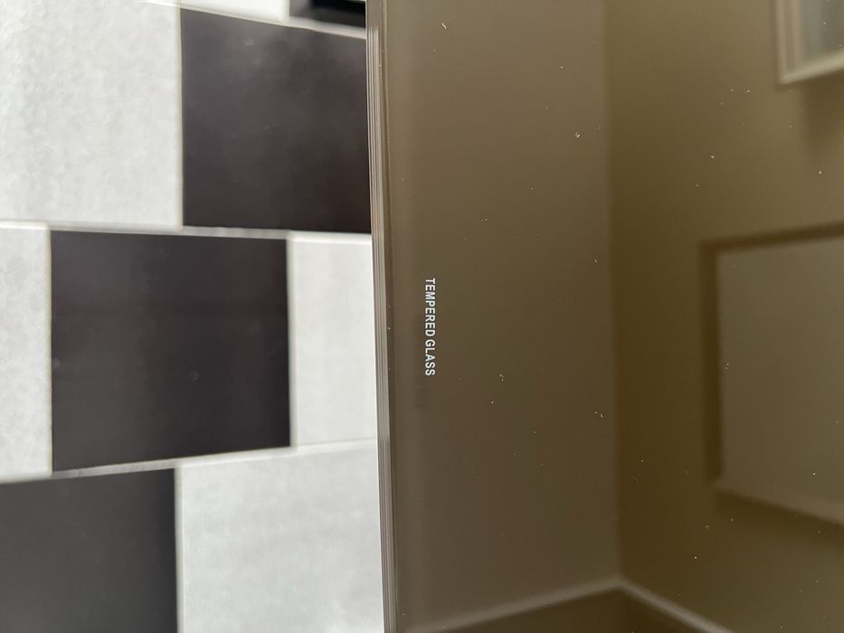 Стъклена трапезарна маса 160/90/76 - WENGE