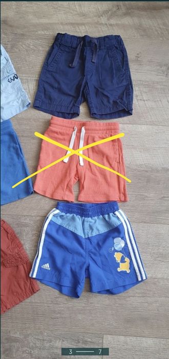 Lot pantaloni scurti 92 si 98/104 (2 - 3 ani), Zara, H&M, Adidas, Next