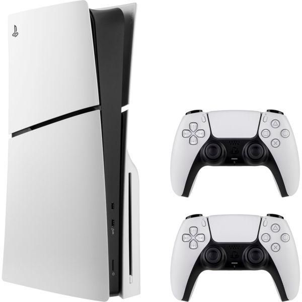 Pachet PS5 Slim Disk, 2 manete, PS Portal, Căști, Telecomandă, Suport orizontal,  Suport pentru toate accesoriile și jocuri.