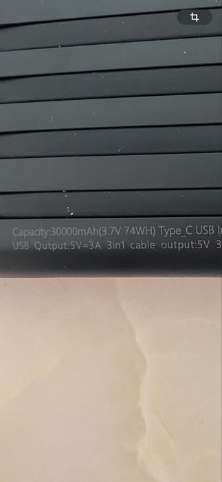 Baterie externa 30.000 mA