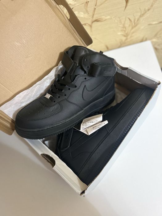 Nike AF-1 High, Black colorway
