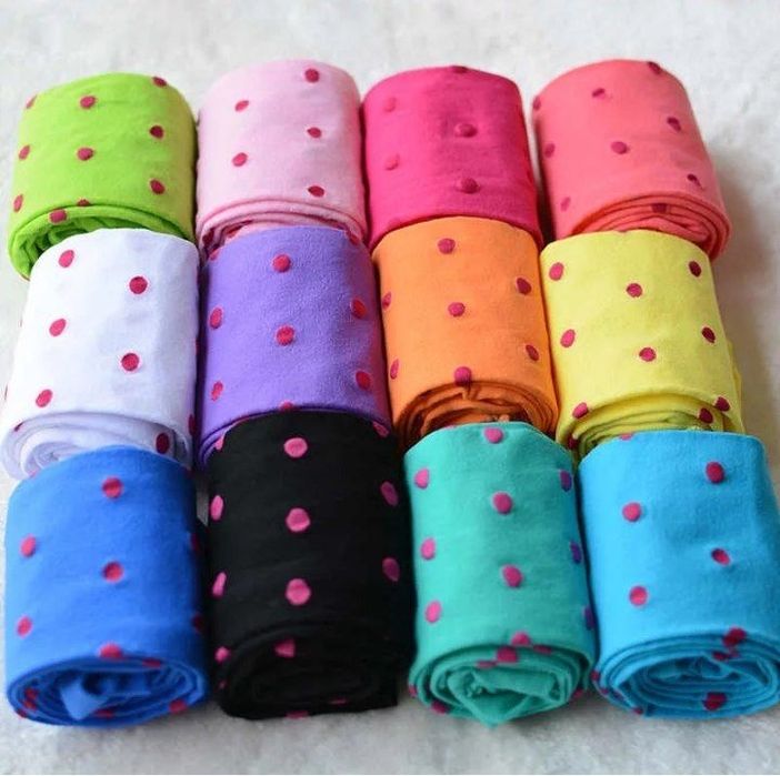 Детские яркие капроновые колготки