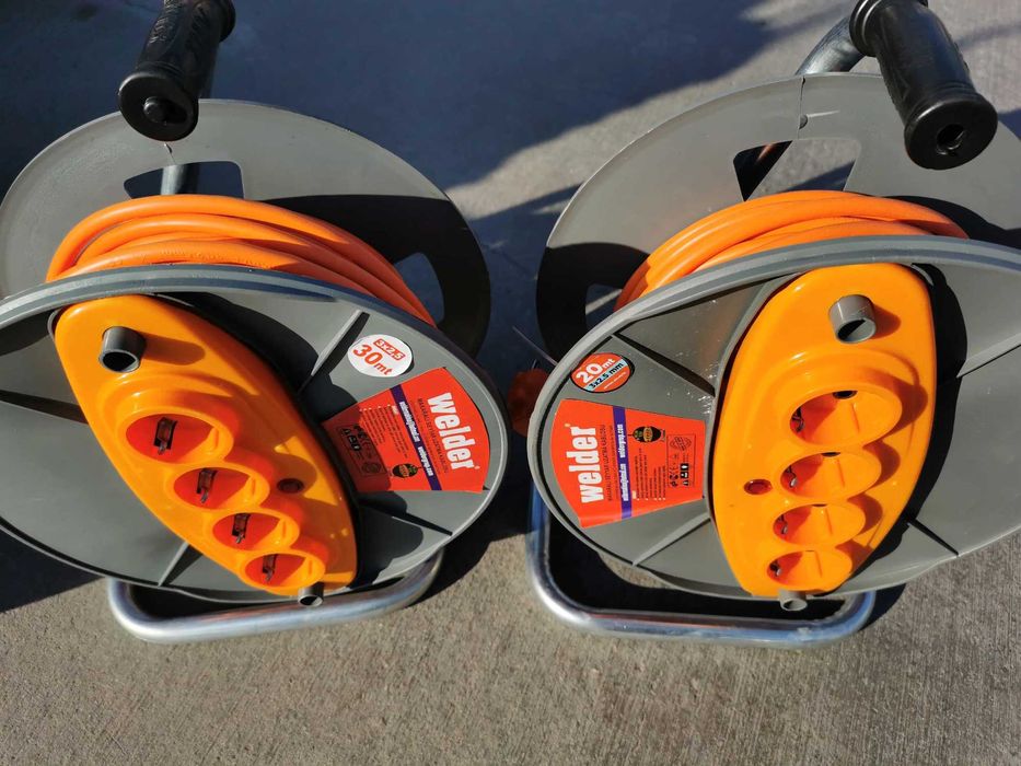 Удължител макара профи 20304050 метра 3X2.5 квадрата