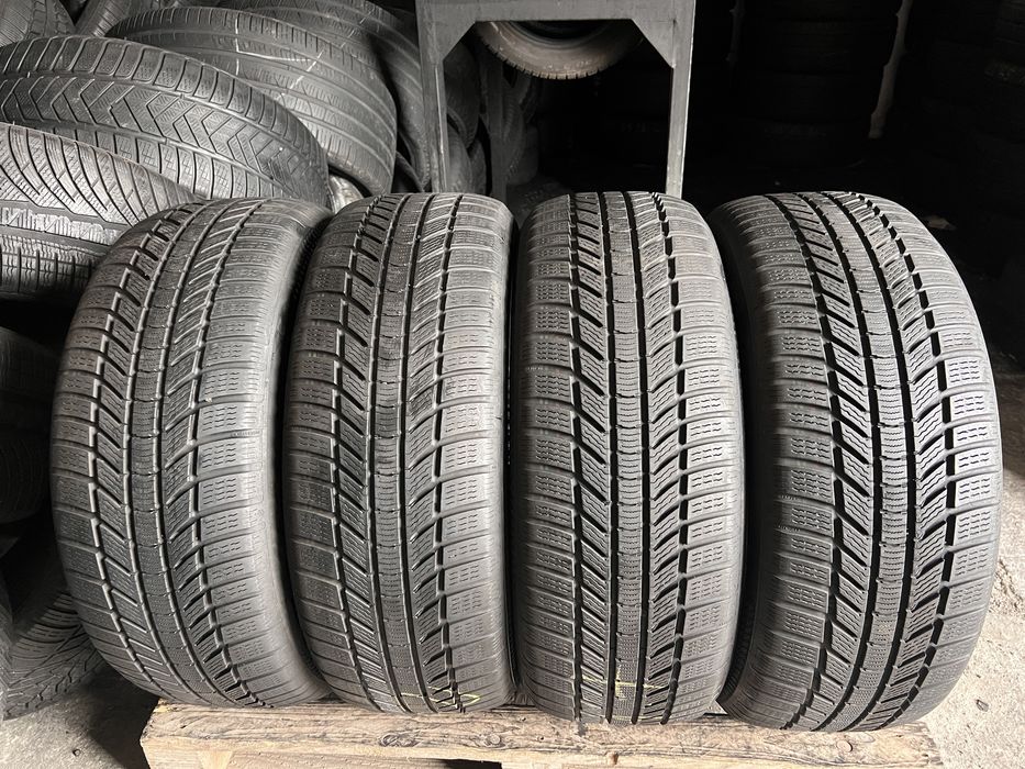 4 anvelope iarna 225/55/17 , Continental , DOT 2021 , 6.5 mm