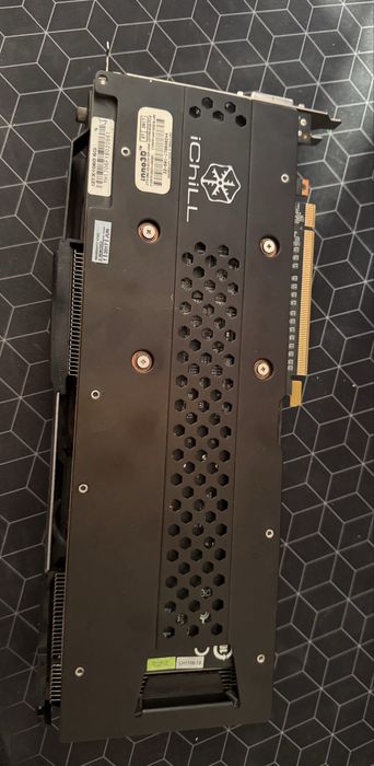 Placa Video GTX 1060 6GB Inno3D iChill X3 – Triple Fan / Backplate / model rar
