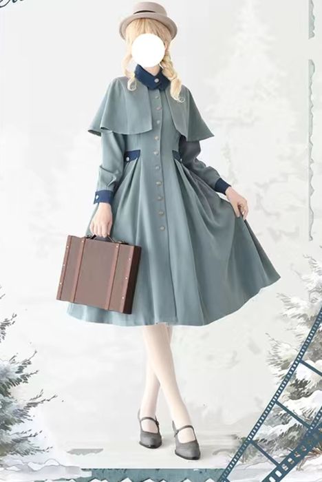 Сказочное платье с накидкой (Гарри Поттер)