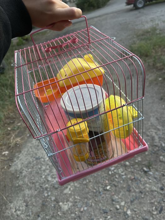 Клетка для хомяка и комплектующие