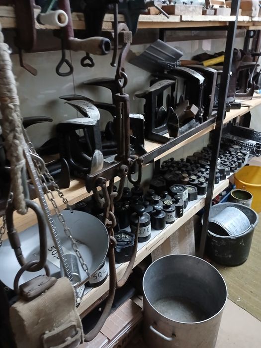 Greutăți cântar vechi