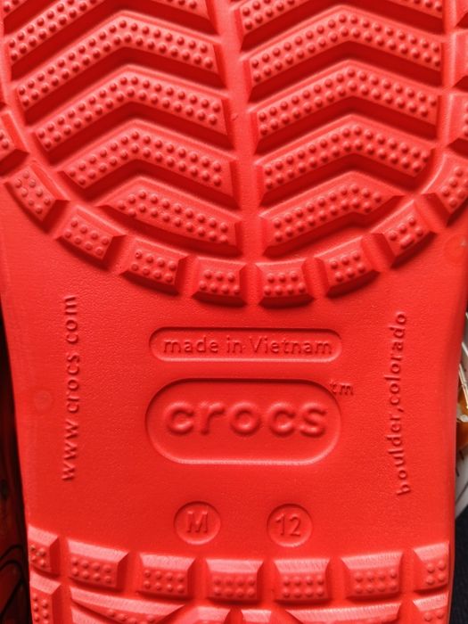 Чехли Crocs x Cars Lightning McQueen