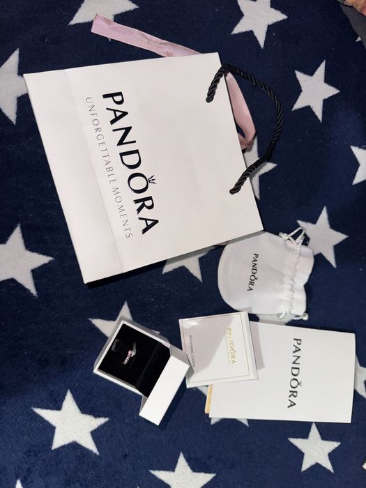 Кольцо пандора серебряное