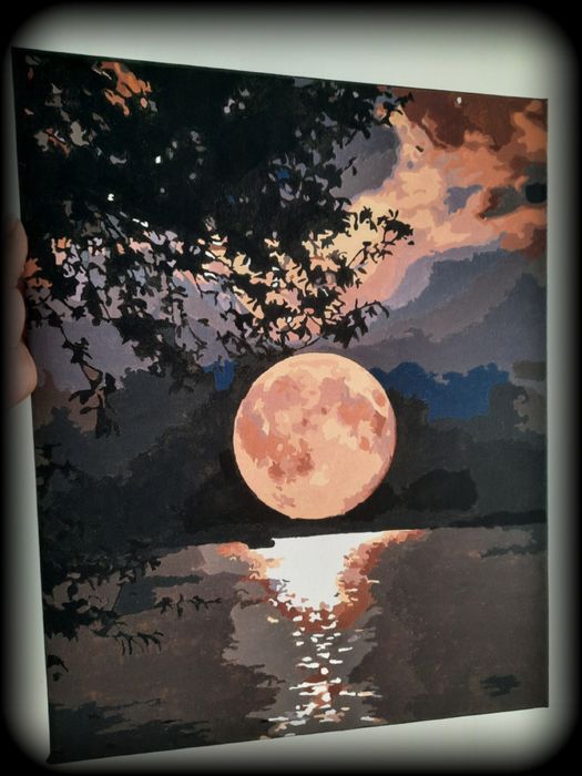 Tablou pictat de mine