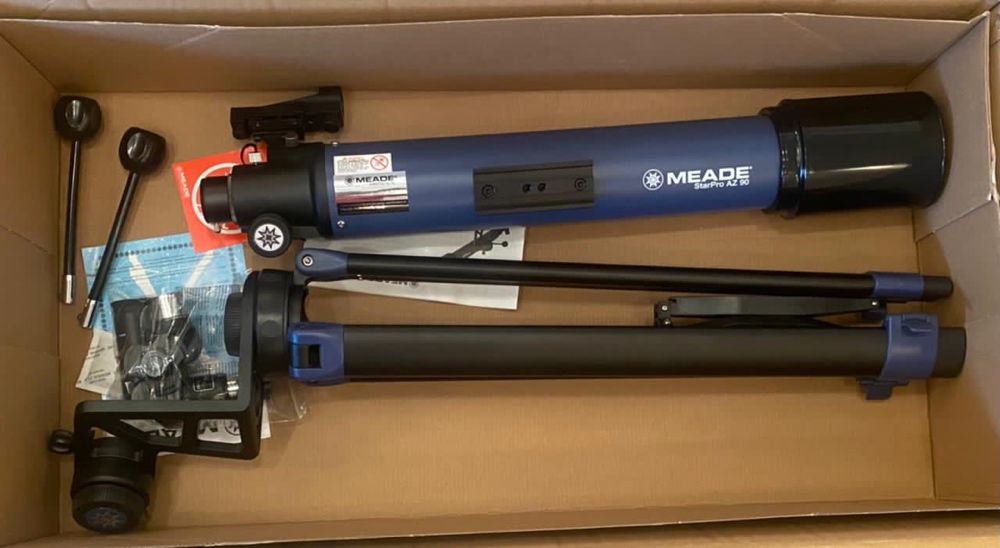 Телескоп новый Star Pro Az 90 mm.