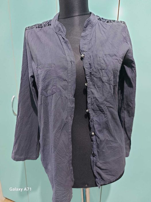 Camasa dama mas.S, subtire de vara, bleumarin