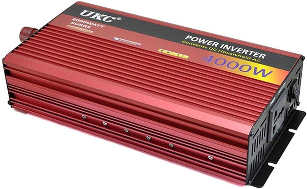 Инвертор преубразовател UKC с лед дисплей за кола 12-220v-2000вата