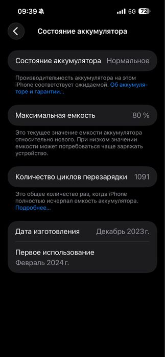 Iphona 15Pro Max 256GB