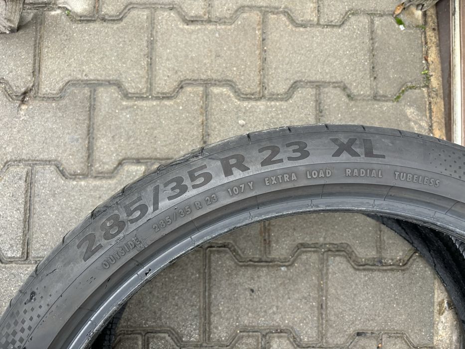 2бр летни гуми Continental 285/35/23 DOT1422