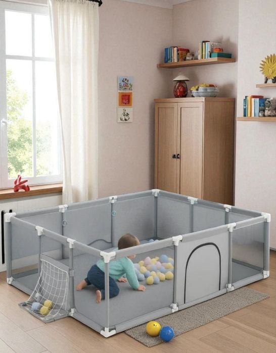 детский игровой манеж для детей 2на2