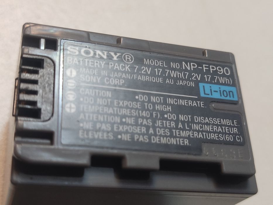 Acumulator Sony NP FP90