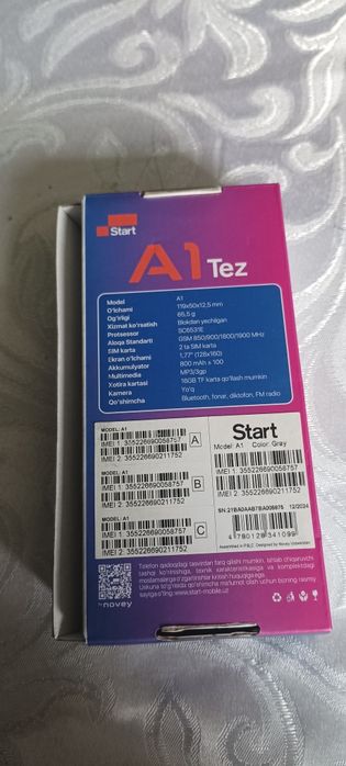 A1 Start tez telefon