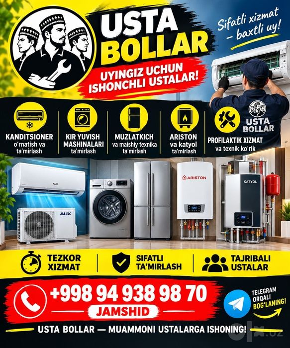 Maishiy texnika tamirlash xizmati