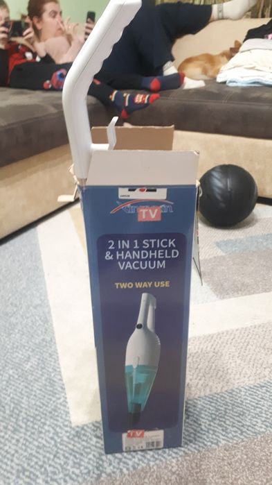 Прахосмукачка двупосочна с удължител дръжла