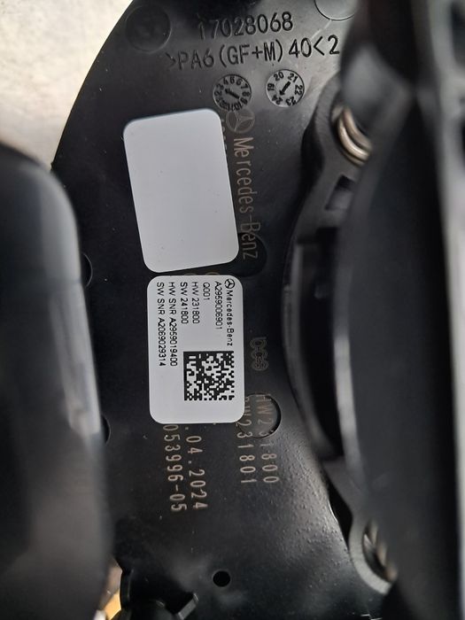 Лост мигачи Автомат лентовкабел Mercedes W206 A295 2024г